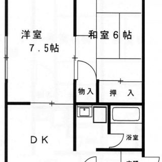 レジデンスひがし 間取り図